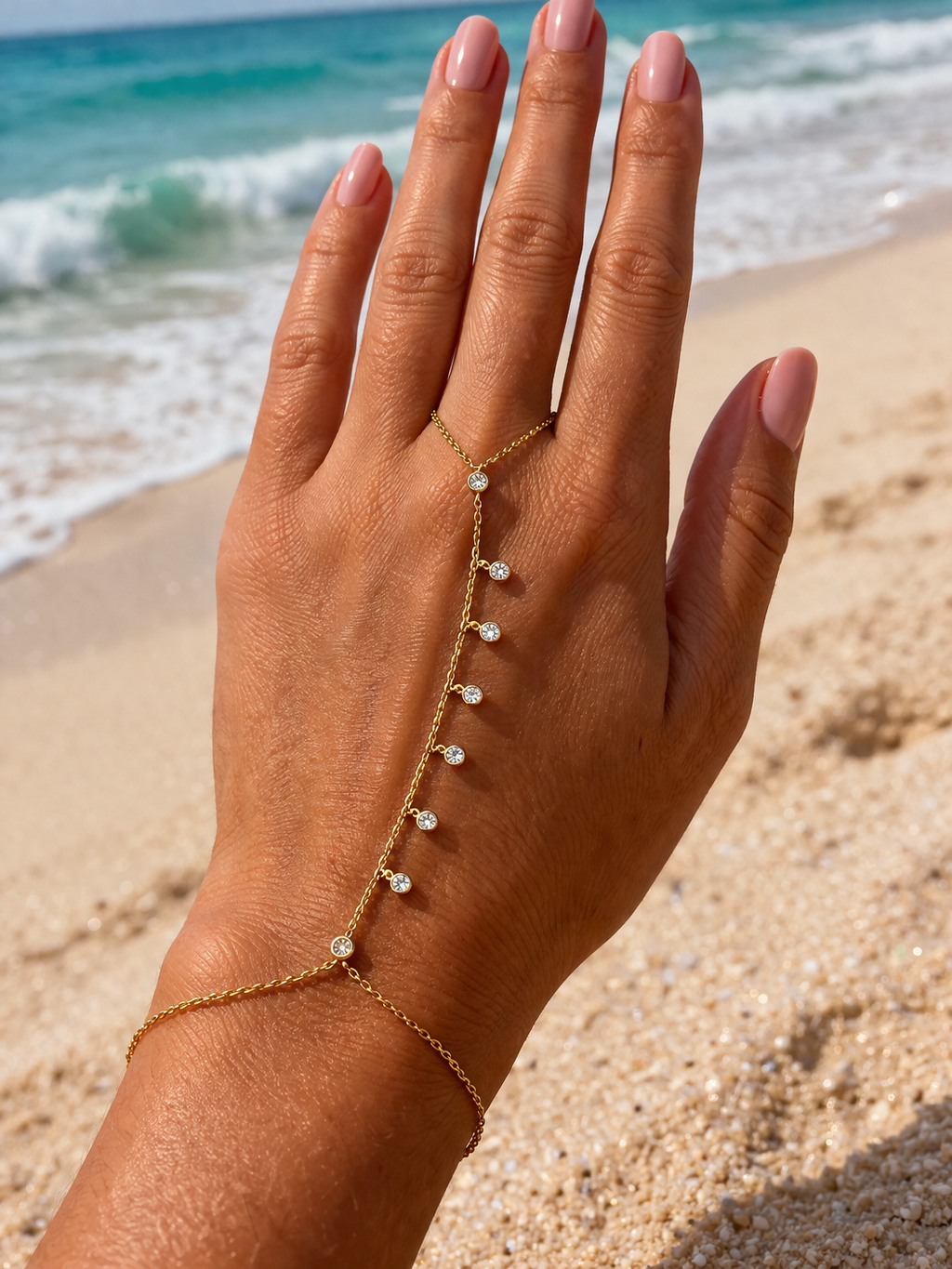 Athens Hand Chain by Belle