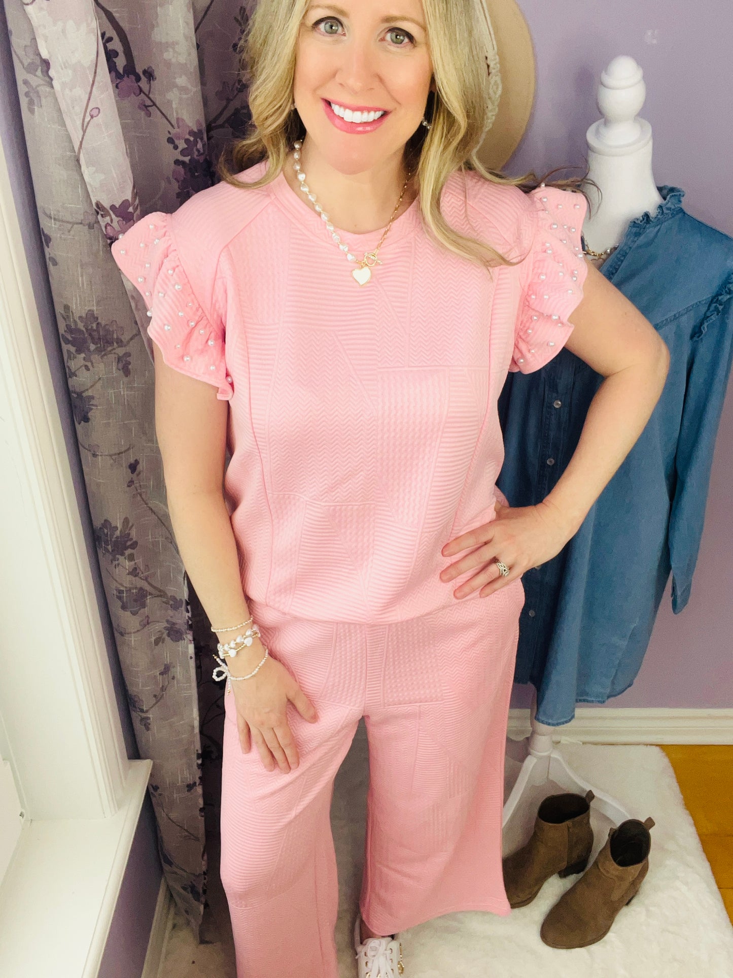 The Flora Pants Set