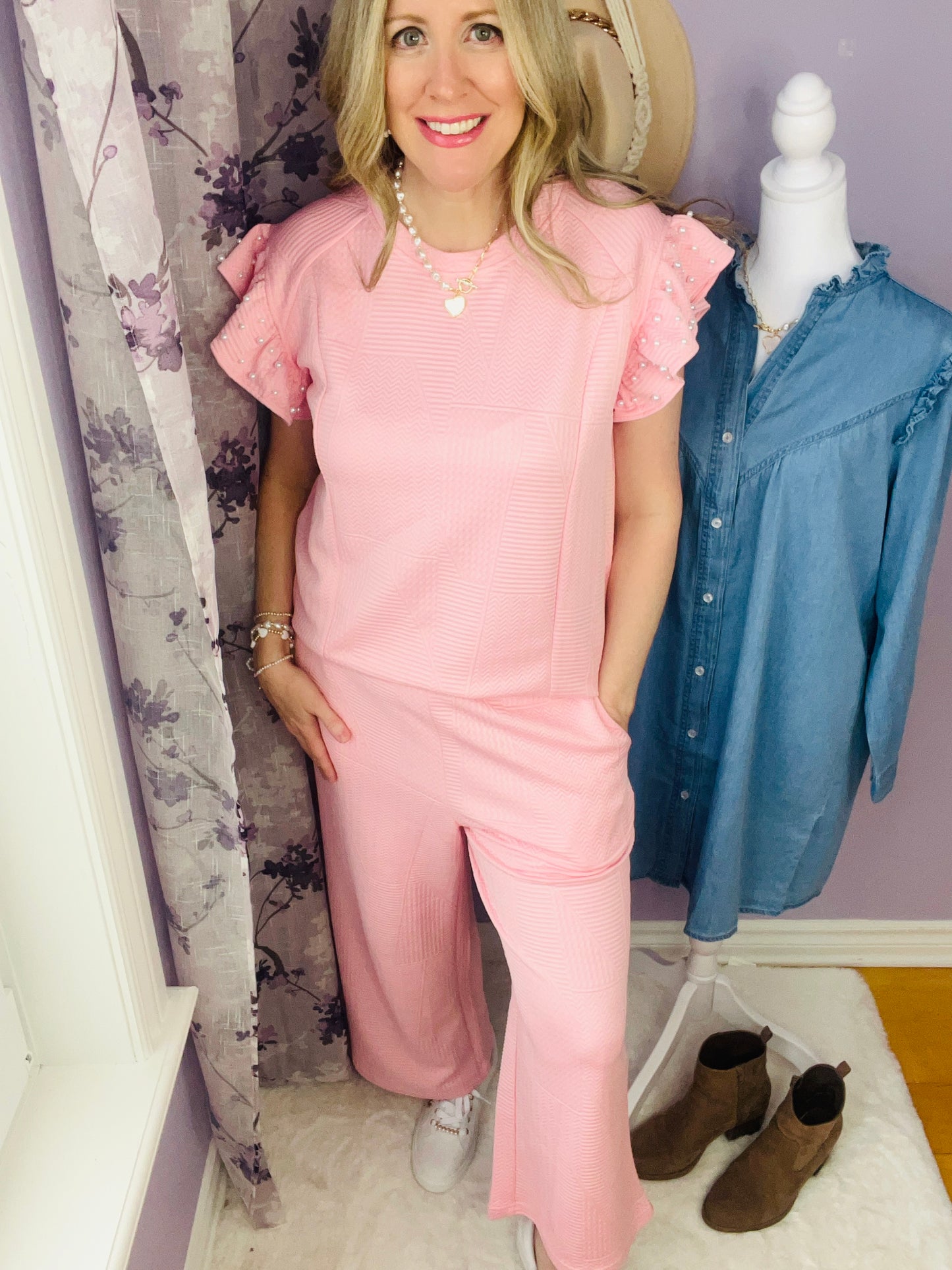 The Flora Pants Set