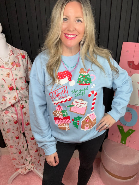 The Good Stuff Graphic Sweater