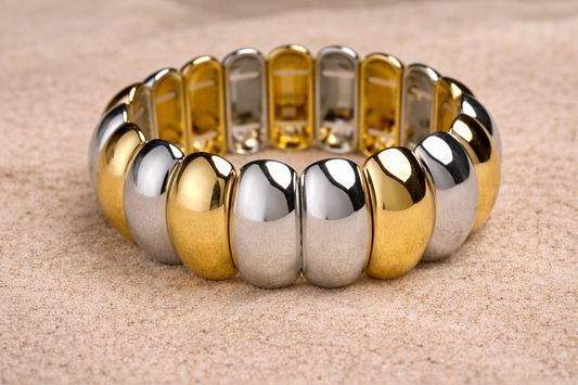 Bubble Bangles by Elle- Two Tone