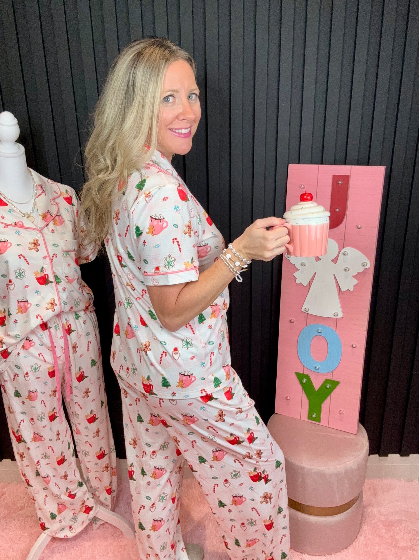 The Pink Spirit Christmas/Holiday Pyjamas