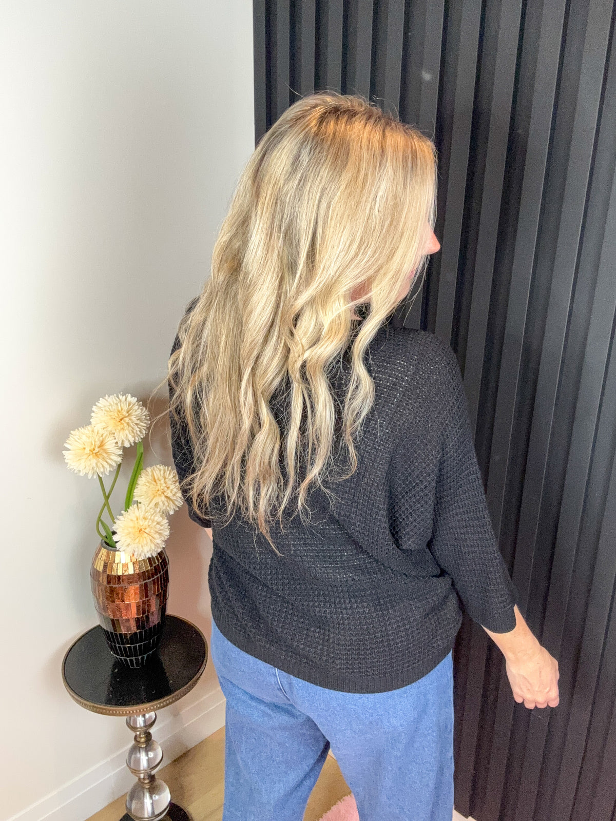 The Cleo Top in Black