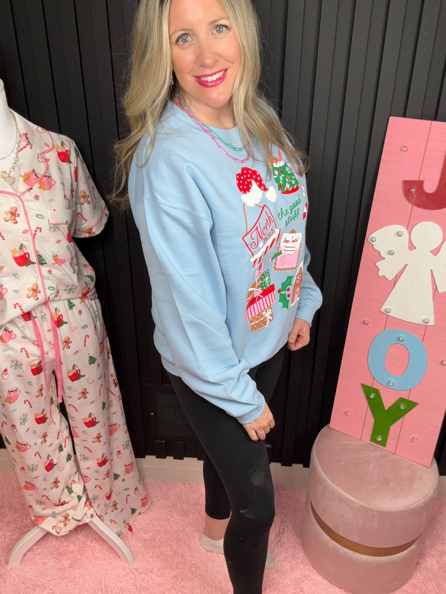 The Good Stuff Graphic Sweater