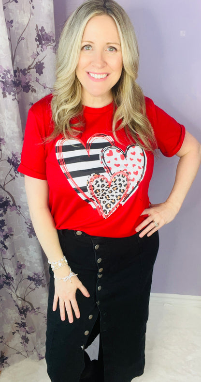 Heart Graphic Tee