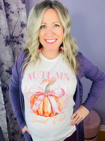 Autumn Girly Graphic Tee