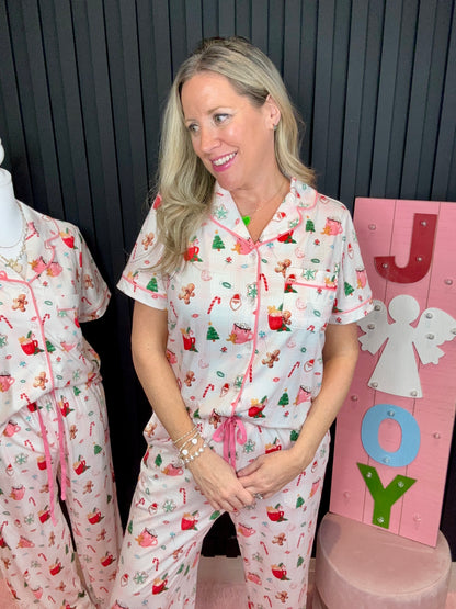 The Pink Spirit Christmas/Holiday Pyjamas