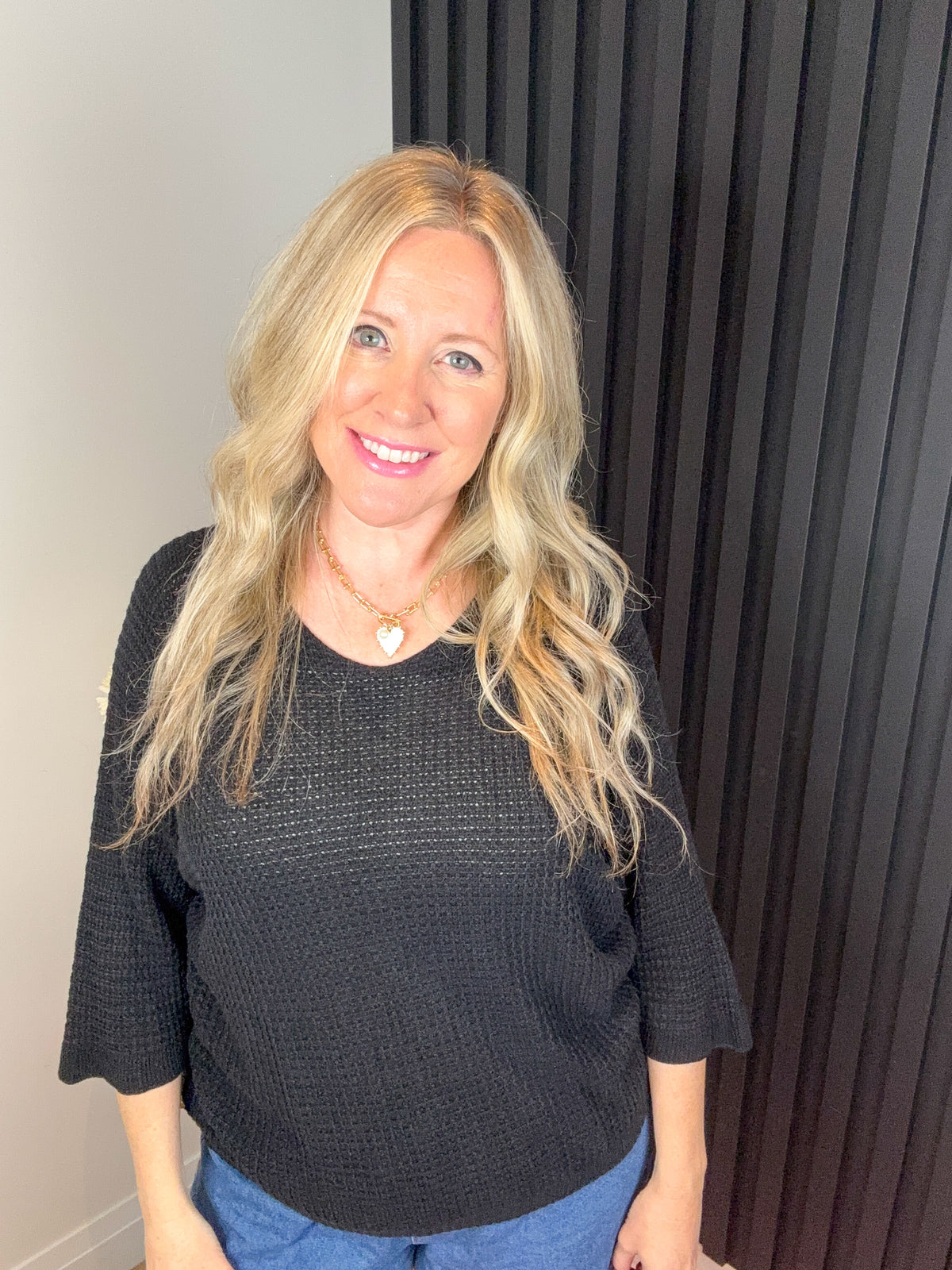 The Cleo Top in Black
