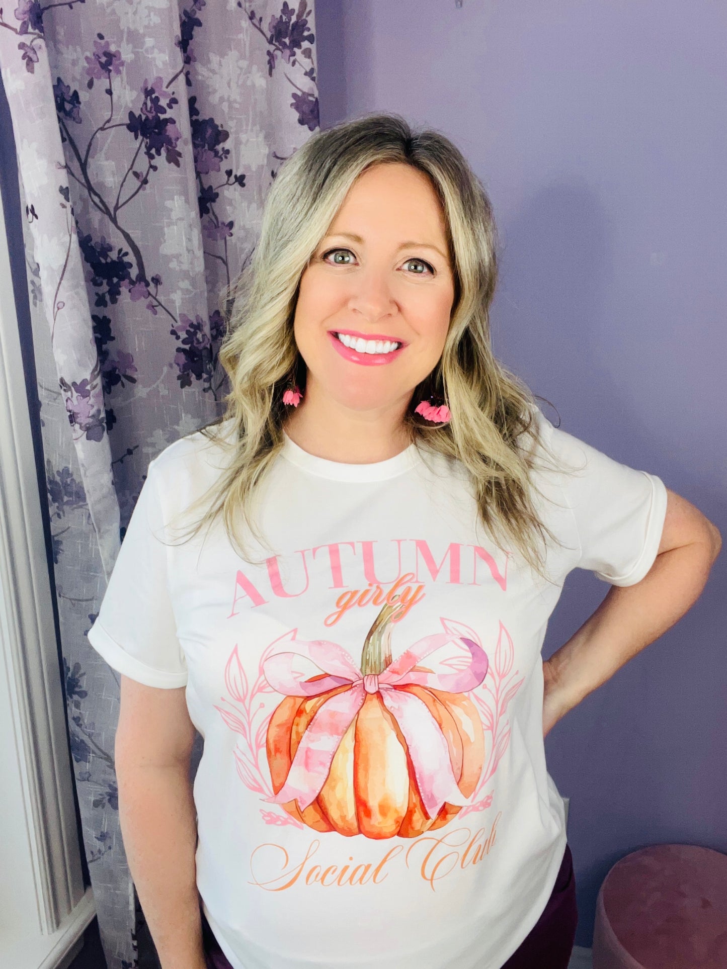 Autumn Girly Graphic Tee