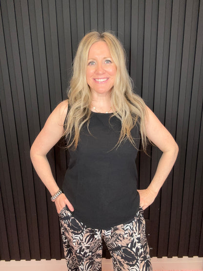 The Nautical Tank in Black