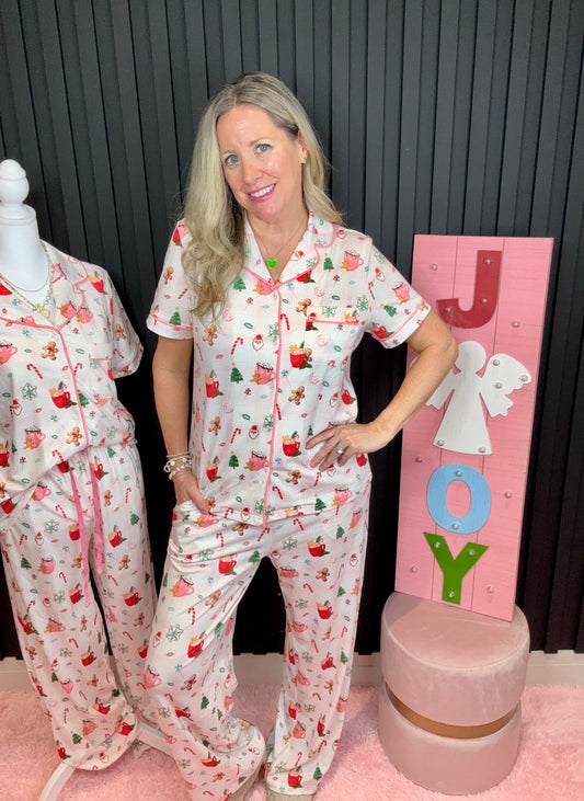 The Pink Spirit Christmas/Holiday Pyjamas