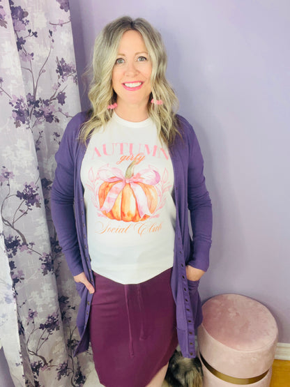 Autumn Girly Graphic Tee