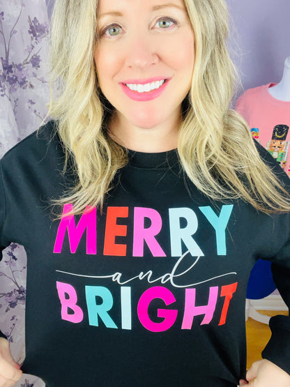 Merry & Bright Graphic Sweatshirt