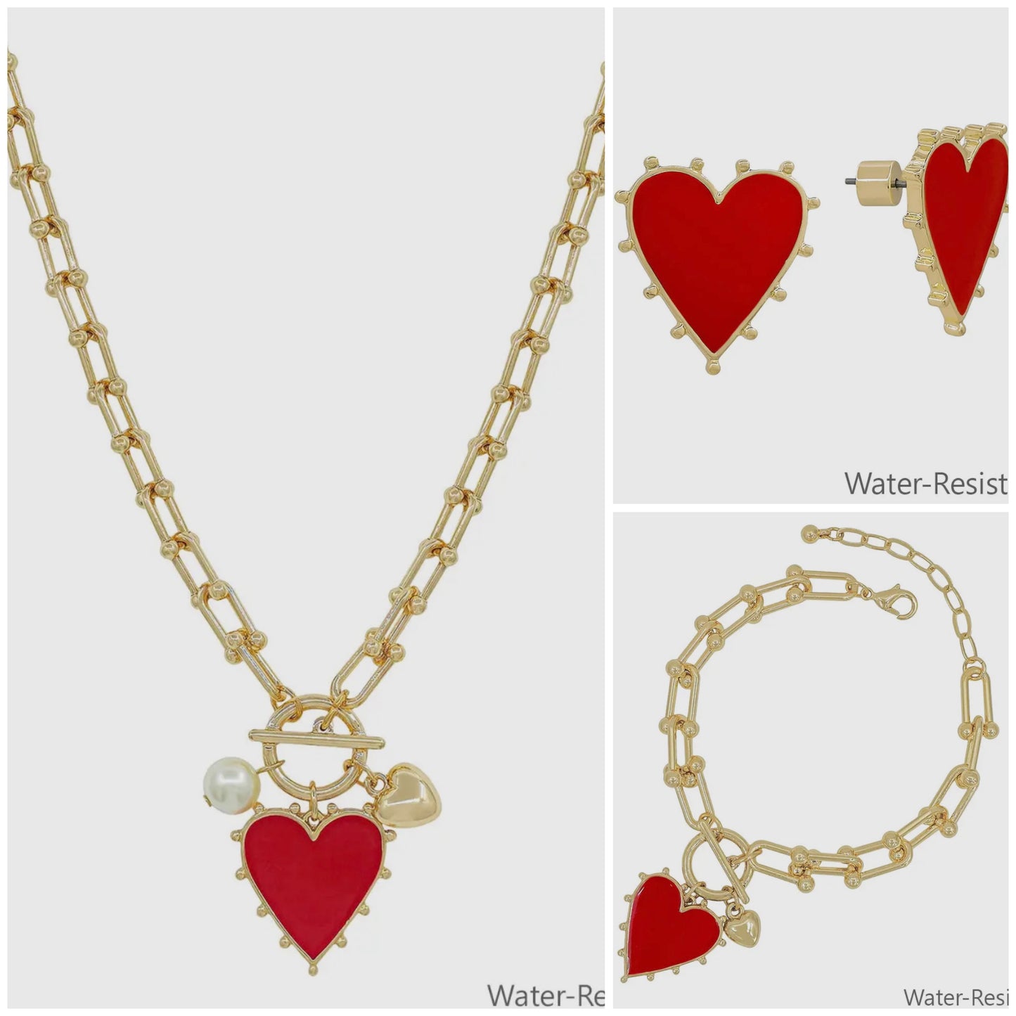 What's Hot 3 Piece Bundle- Red