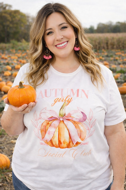 Autumn Girly Graphic Tee