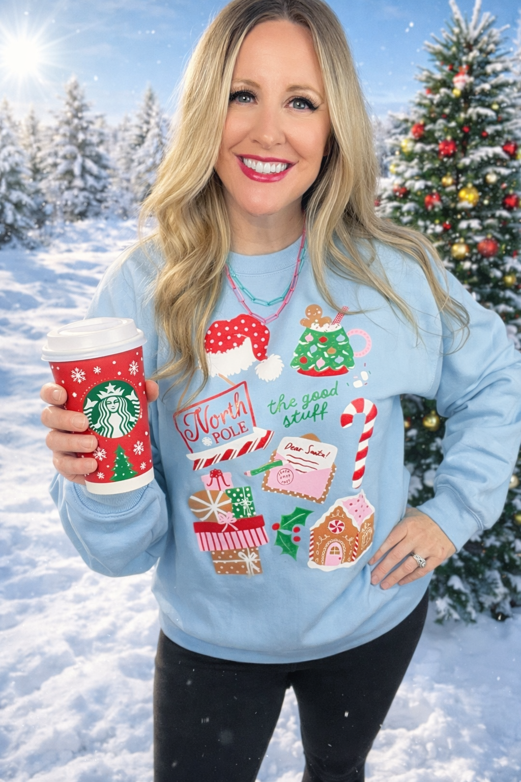 The Good Stuff Graphic Sweater