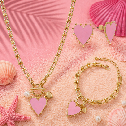 What's Hot 3 Piece Bundle- Pink