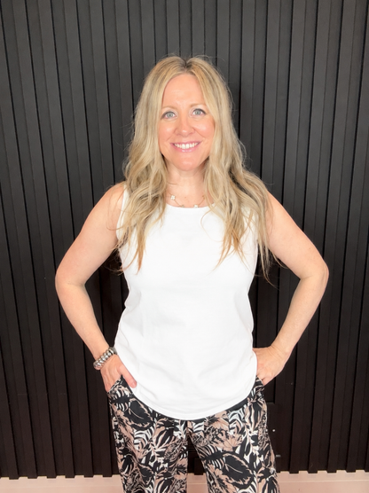 The Nautical Tank in White