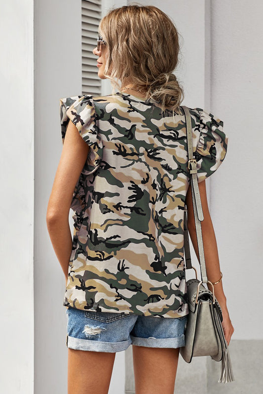 Camo Top